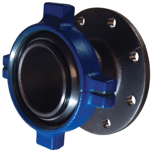HUM206400FLG One-Piece Flange x Male Hammer Union Adapter